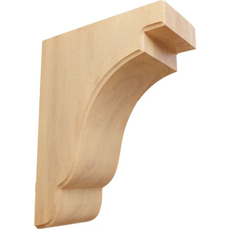 Ekena Millwork 3 1/2"W x 7 1/4"D x 9 1/2"H Bedford Bracket, Red Oak BKTW04X07X10BERO